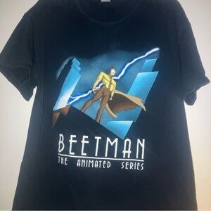 Men’s Large The Office Beetman Batman Dwight Shrute T Shirt Animated Series